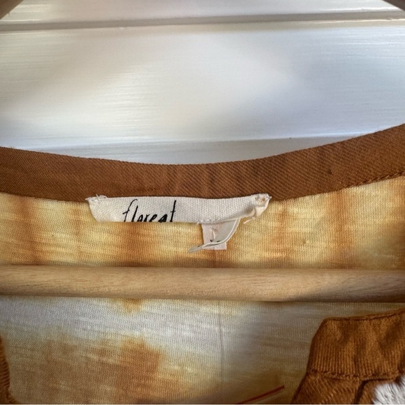 NWT Floreat Embroidered Sleeveless Layering Boho Lagenlook Top - Picture 5 of 7